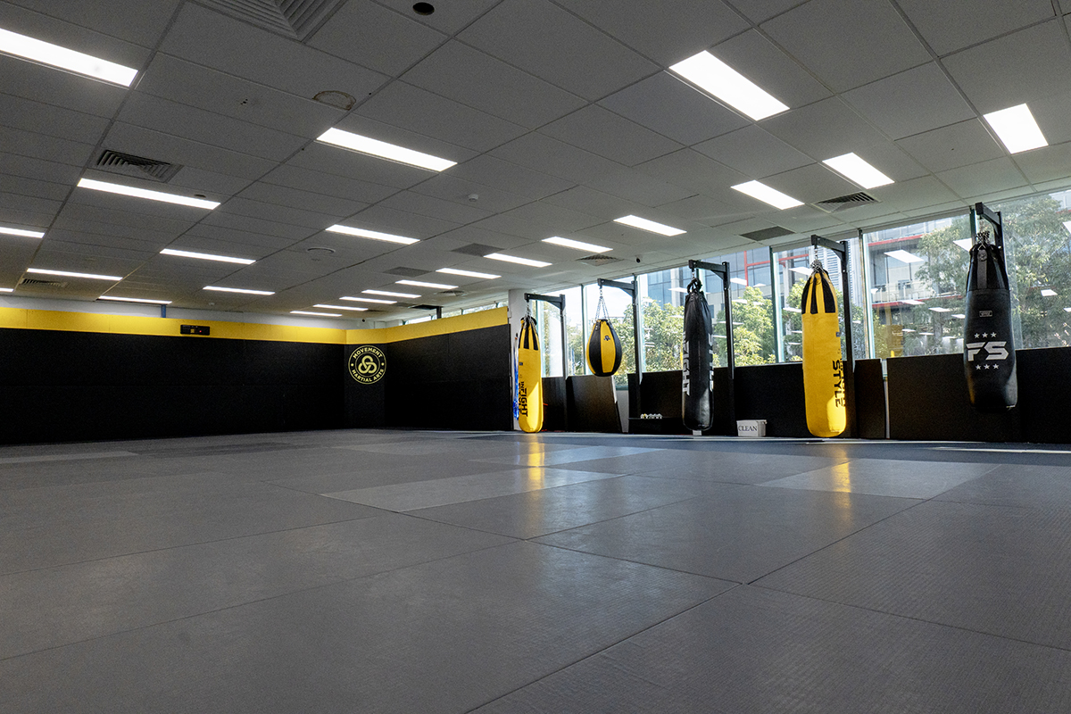 Movement Martial Arts training facility - modern spacious martial arts gym and training space in Sydney