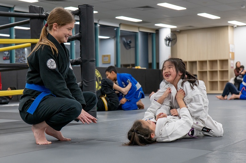 Sydney kids martial arts class - Children learning BJJ and Muay Thai at Movement Martial Arts