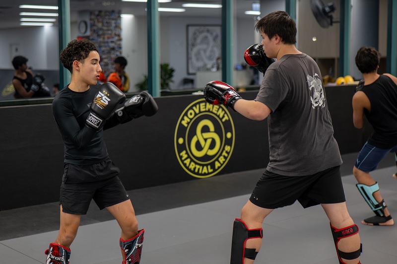 Sydney kids martial arts class - Children learning BJJ and Muay Thai at Movement Martial Arts