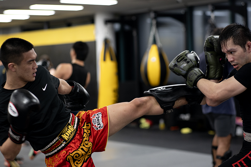 Sydney Muay Thai kickboxing - Muay Thai training at Movement Martial Arts